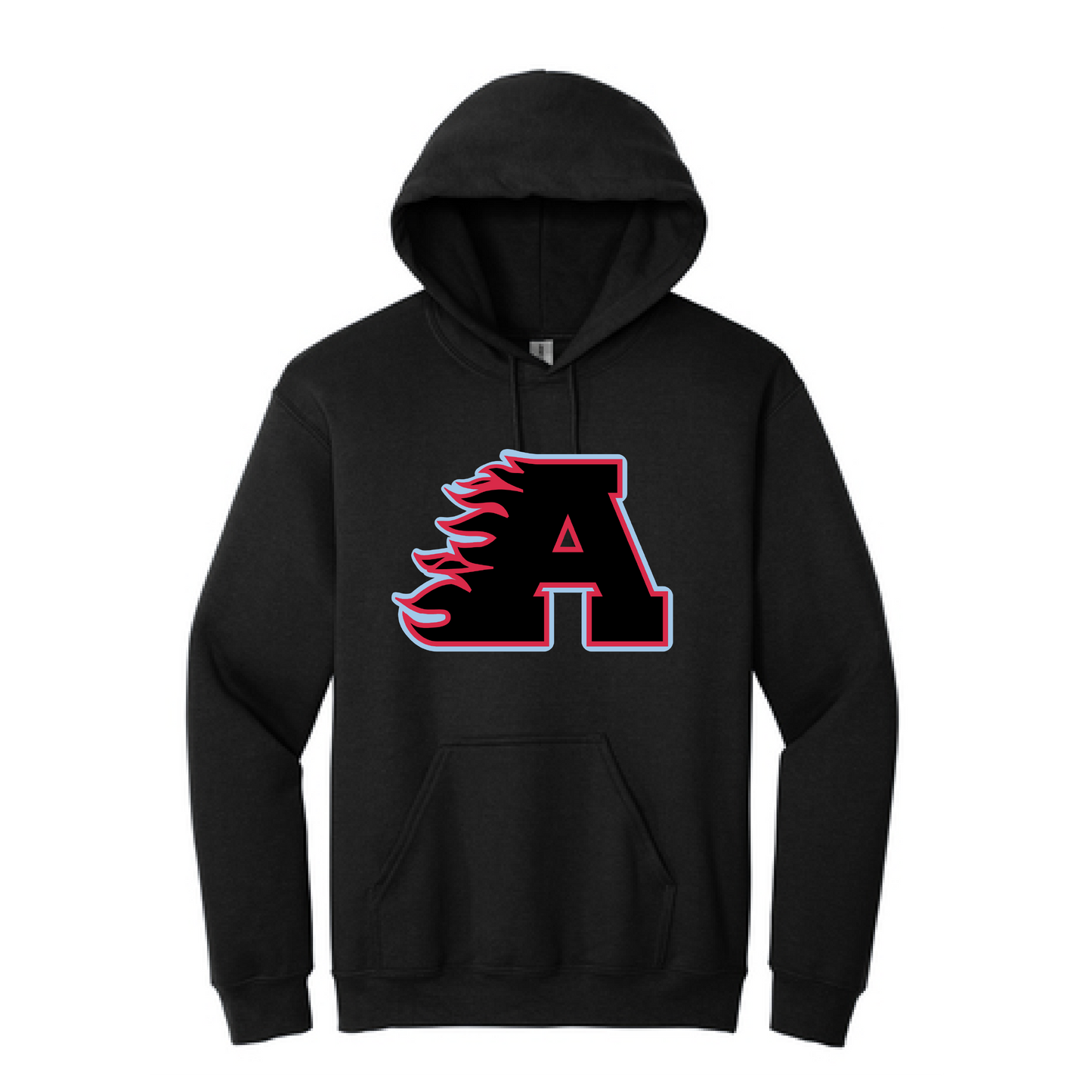 Black Hooded Sweatshirt